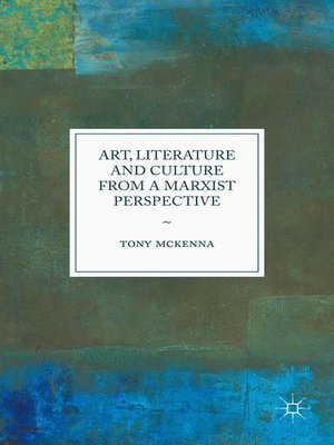 cover image of Art, Literature and Culture from a Marxist Perspective